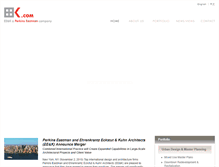Tablet Screenshot of eekarchitects.com